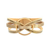 Trend minimalistic ring, bracelet, accessory, European style, light luxury style