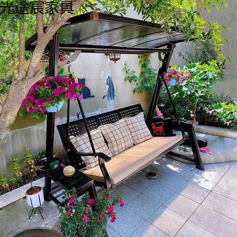 Outdoor Double Hammock Swing Courtyard Swing Outdoor Indoor Courtyard Cradle Home Garden Iron Rocking Chair Outdoor Double Hammock Swing Courtyard Swing Outdoor Indoor Courtyard Cradle Home Garden Iron Rocking Chair