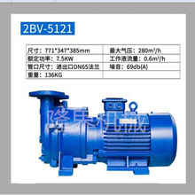 隆界2BV系列水环式真空泵 铸铁不锈钢材质防爆耐腐蚀 质量保障