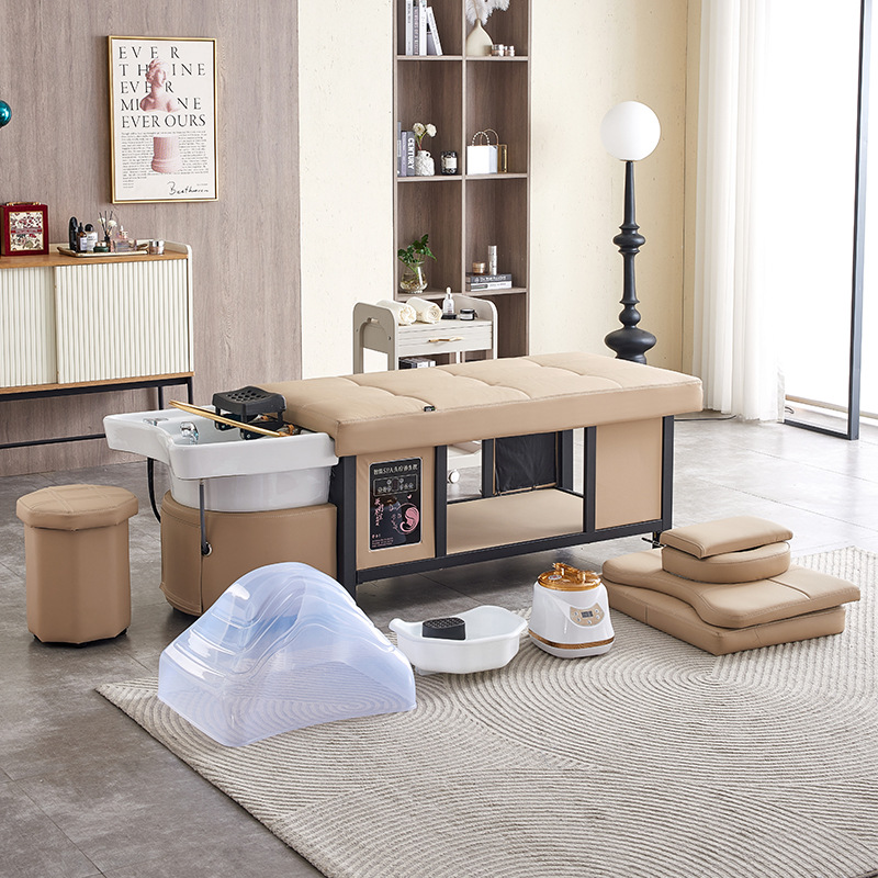 Lavadora de cabello, masaje de cabeza, fumigación, belleza, cuidado facial, salón de peluquería, peluquería especial, una pieza de lote