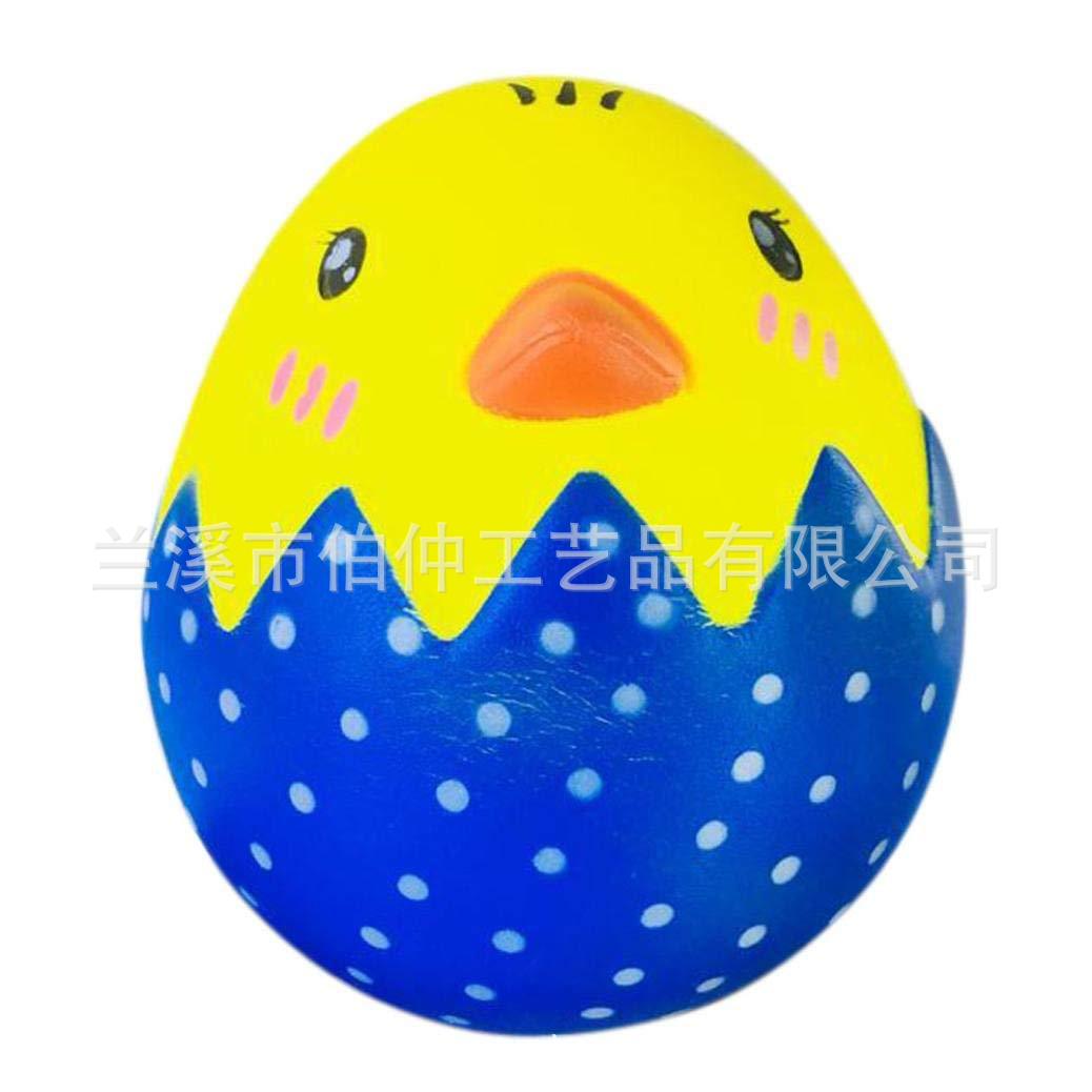 跨境产品squishy慢回弹玩具复活节蛋壳兔复活节慢回弹捏捏乐