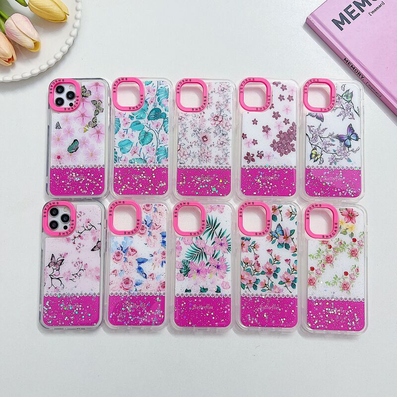 SHS new cross-border foreign trade applicable to Apple 15 painted epoxy protective cover Samsung A25 ZTE A33S phone case
