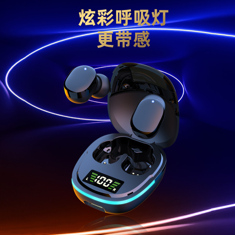 G9S auriculares Bluetooth estéreo de doble oído en el oído reducción de ruido deportivo TWS inalámbrico IPX6 impermeable 2024 nuevo