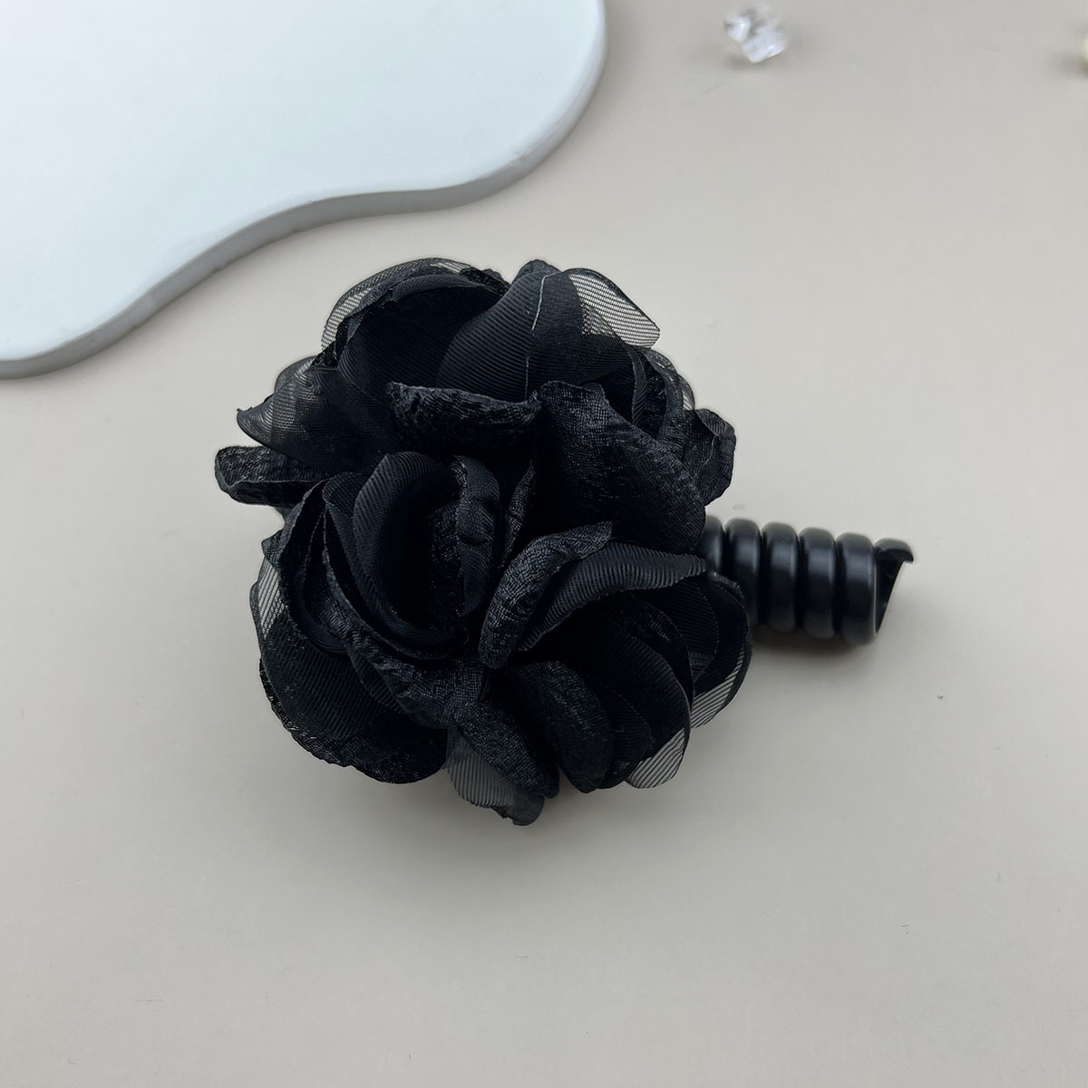 Women's Sweet Simple Style Flower Plastic Cloth Hair Tie display picture 3