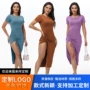新款春秋独立短袖连衣裙