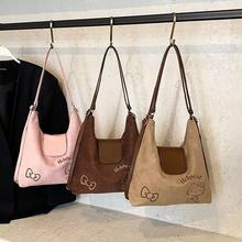 韩版复古卡通kitty猫双肩包包女小众设计可爱百搭休闲大容量背包