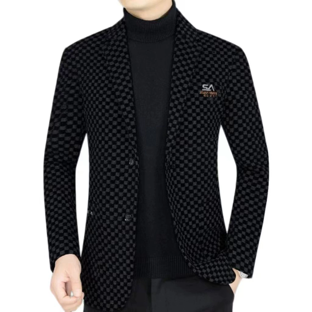 2024 весна и осень новый молодой и молодой мужской пиджак