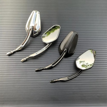 适用于哈雷883 Road King 跨境热卖摩托车改装反光镜CNC后视镜