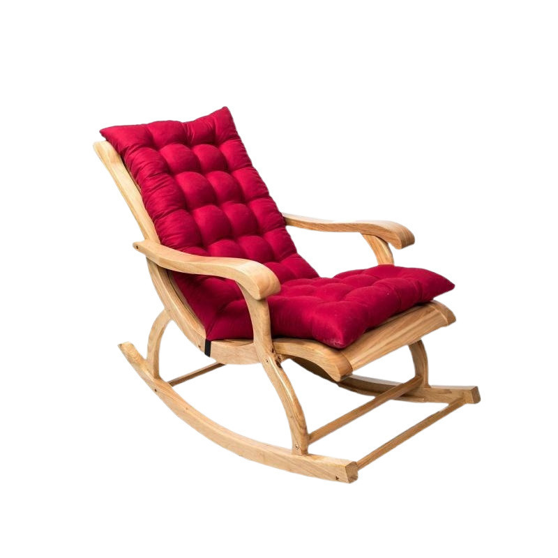 Home sillón de tumblr cojín de mecedora cojín de tela de jardín al aire libre respaldo de silla de caña cojín negro gris vino rojo