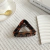Triangular [Glossy] [8cm] Spotted Coffee