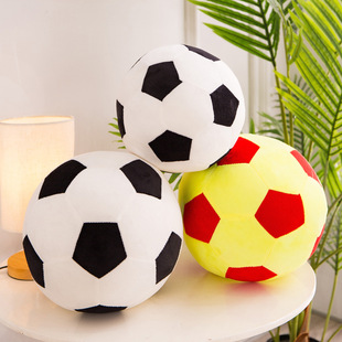 Factory wholesale cross-border football plush toys children's football cute doll gifts creative World Cup gifts
