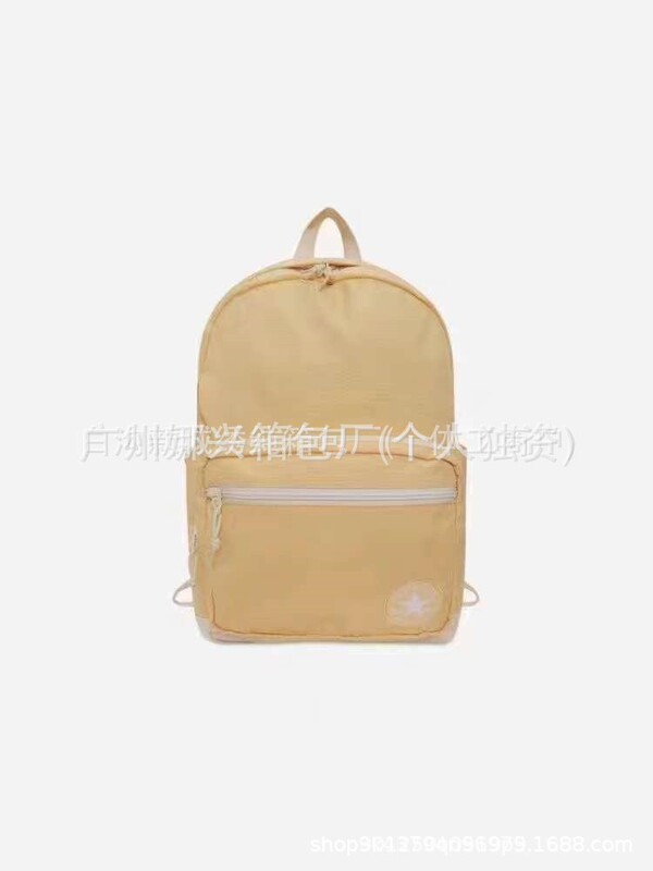 kw同款大容量双肩包简约背包时尚时尚轻便防水学生书包|undefined