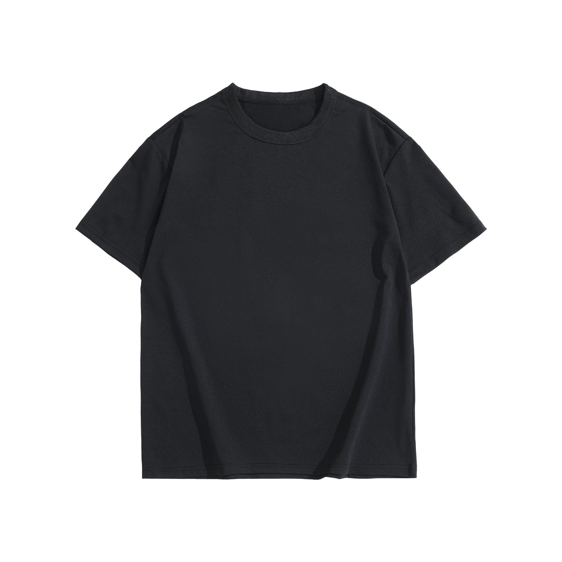 Sommerlicher Retro-Chic Herren-Pullover, schweres Kurzarm-Oberteil, lässiger Streetstyle mit überschnittenen Schultern, lockere Passform_voghion.com