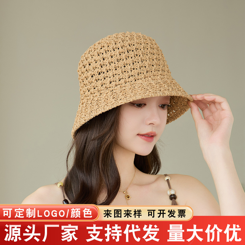 Summer knitted hat