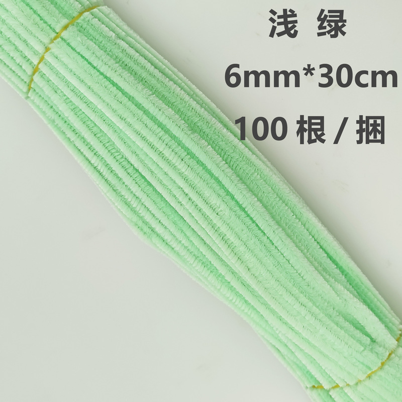 卸売り超密ツイスト棒安全カラー毛条純色毛根児童手作り材料包益智玩具|undefined