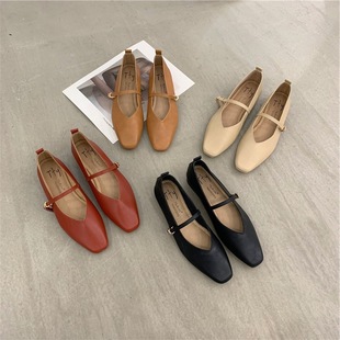 ţƤ��2.5CM������ЬŮƽ�׆�Ь���^V������ЬܛƤ�͹�С���L��Ь
