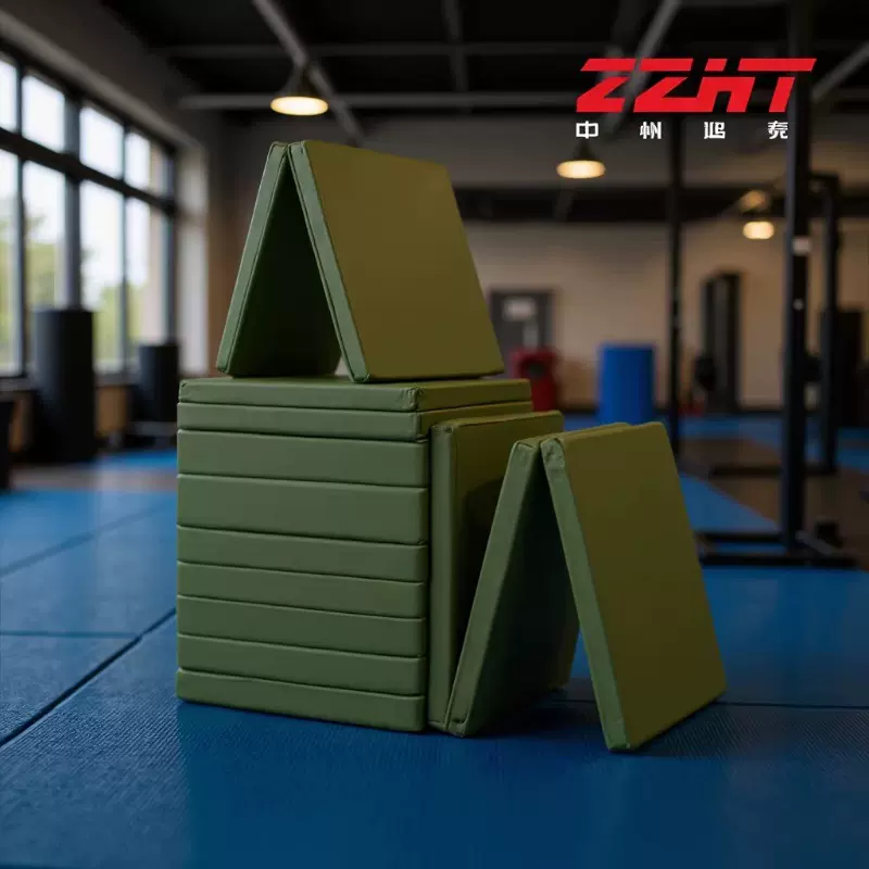 跳高垫加厚折叠防摔垫背越式后空翻海绵垫攀岩跆拳道运动海绵包