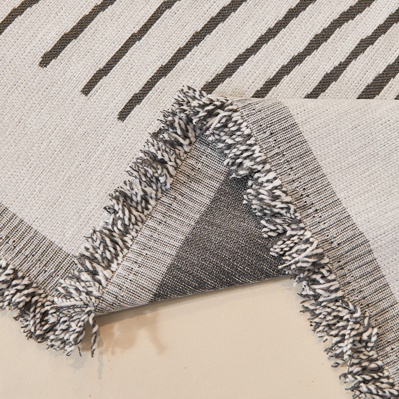 Toalla de sofá de línea de chenilla, moderno, simple, de alta gama, cojín de sofá de cubierta completa, cubierta de sofá resistente al desgaste disponible de doble cara