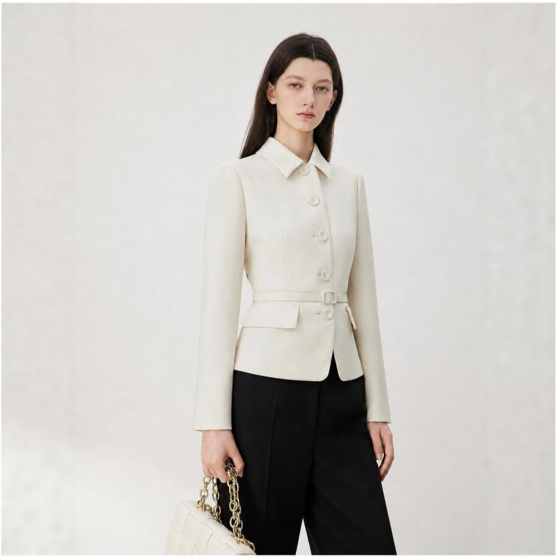 Autumn new long-sleeved lapel blazer, elegant and suitable for office wear, perfect for female executives Autumn new long-sleeved lapel blazer, elegant and suitable for office wear, perfect for female executives