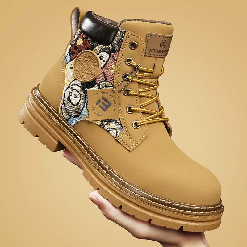 Martens, демисезонные трендовые высокие сапоги