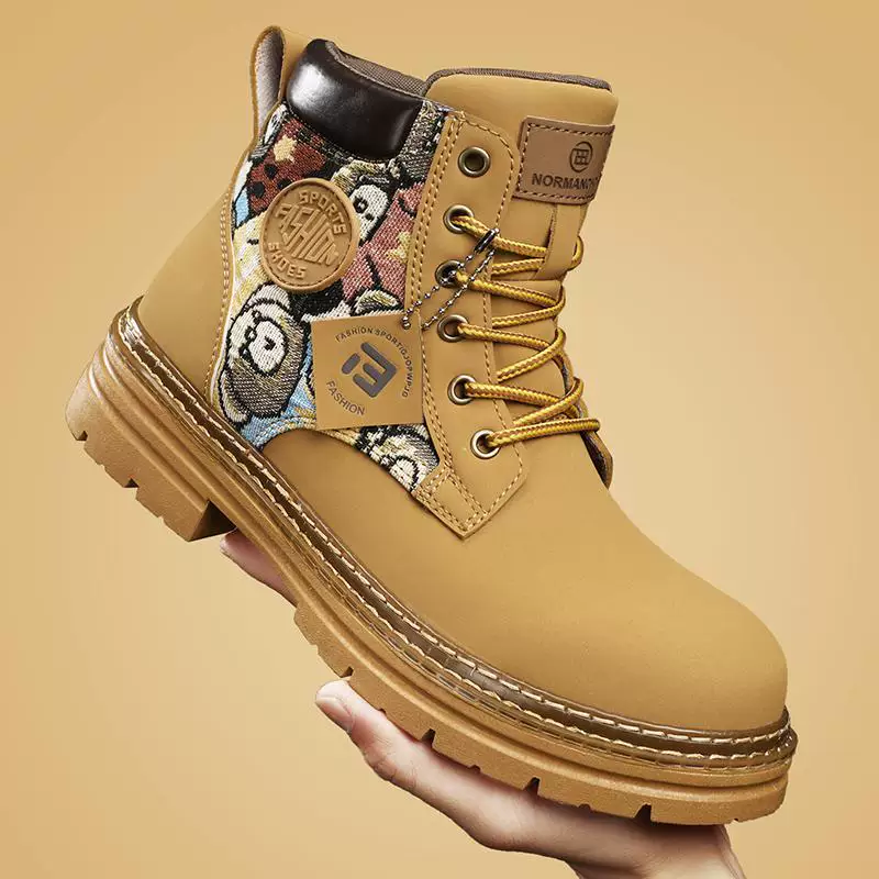 Martens, демисезонные трендовые высокие сапоги
