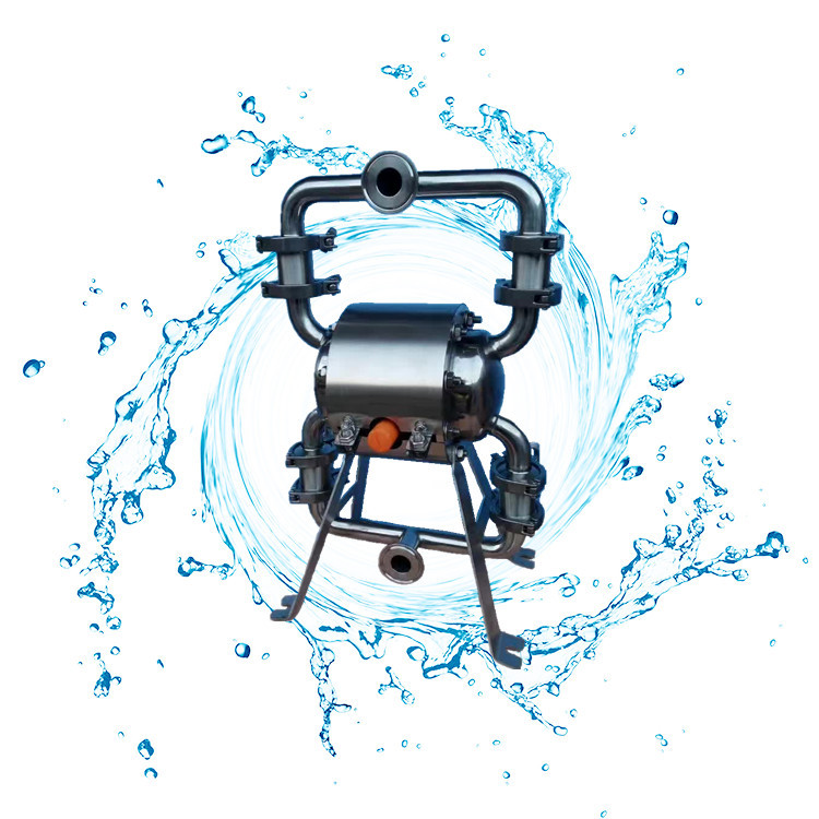 现货QBYW-25果酱，食品气动卫生级隔膜泵,花生酱食品级隔膜泵