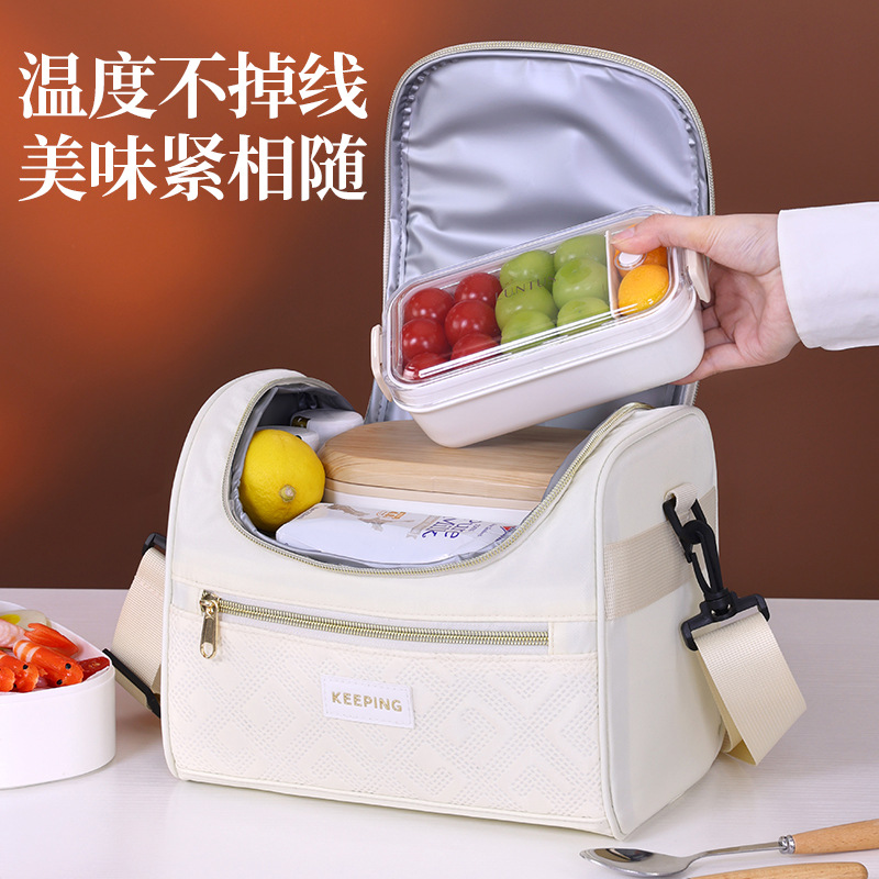 Transfronterizo Amazon Geyun inclinado bolsas de aislamiento térmico de oficina bolsa de almuerzo bolsa de aislamiento térmico portátil bolsa de almuerzo bolsa de almuerzo