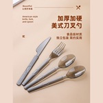 一次性叉子单独包装蛋糕水果叉商用牛排意面西餐刀叉勺塑料餐具小