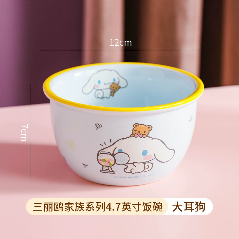 Пищевая ceramic миска для дома для еды, детская симпатичная посуда Hello kitty