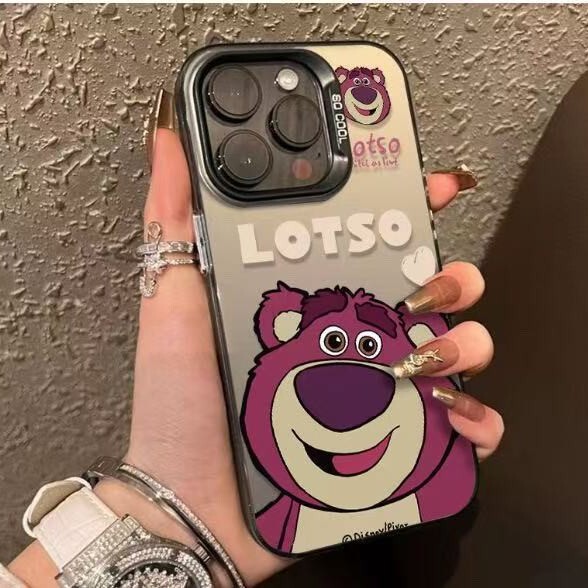 Strawberry Bear Is Suitable for iPhone 17 Pro Phone Case, Apple 15 Anti-Drop, 14 Cartoon, 13 Pro Max New Model, 16E12 Strawberry Bear Is Suitable for iPhone 17 Pro Phone Case, Apple 15 Anti-Drop, 14 Cartoon, 13 Pro Max New Model, 16E12