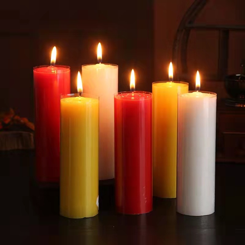 Direct factory sales home emergency lighting large size thick candles smokeless odorless long-lasting enlarged and thickened candles