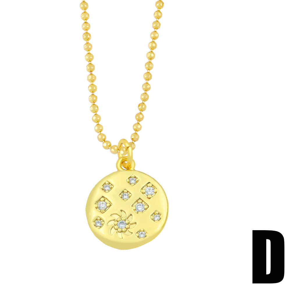 new clavicle chain diamond earth planet moon necklace