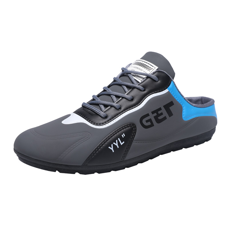 Comercio exterior al por mayor de Primavera de moda ligera zapatos de cuero de los hombres al aire libre zapatos casuales jóvenes bajo-top transpirable zapatilla de deporte