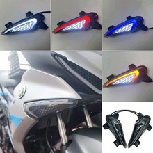 摩托车前角灯适用于雅马哈Y15ZR V1V2改装前边灯行车灯左右转向灯