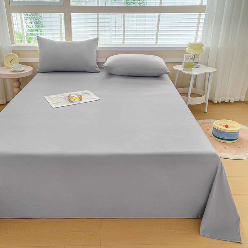 Sábanas de algodón 100% de algodón de Xinjiang pueden dormir desnudos dormitorios rojos en línea una sola colcha de cama sin correr sin deslizamiento image 10