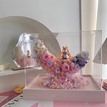 情人节礼物送朋友送闺蜜生日梦幻永生花月亮美少女战士水冰月礼盒