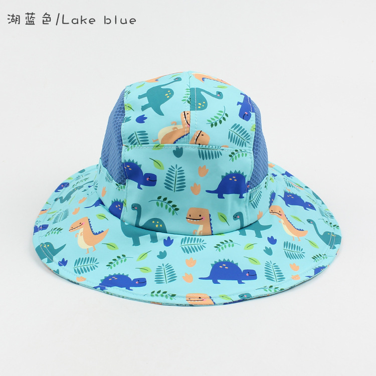 Korean Thin Section Cartoon Kids Fisherman Hat display picture 1