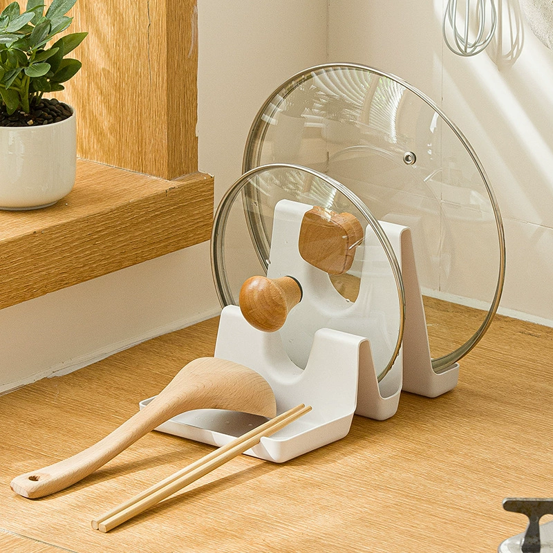 纳川 Countertop pot lid rack spatula soup spoon chopstick storage rack chopping board storage rack pot simple pot rack