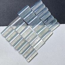 缅甸天然翡翠a货 玉石批发白冰马鞍戒面翡翠戒面男女通用款带证书