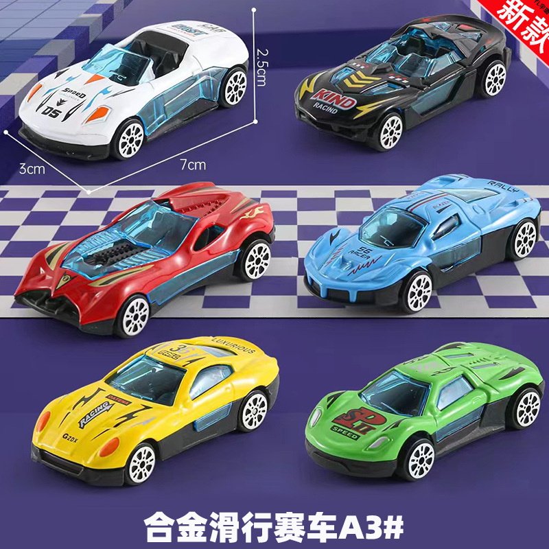 Alloy taxi race A3#6 mixed ◆ [Single price]