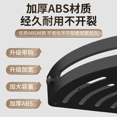 浴室衛生間置物架免打孔洗漱台壁掛式三角收納架收納神器牆上
