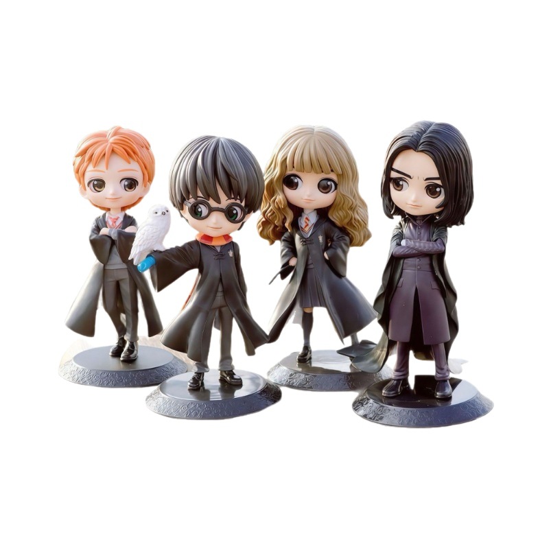 Harry Potter hecho a mano Hermione muñeca alrededor de la caja ciega juguetes de moda moda decoración de escritorio modelo al por mayor