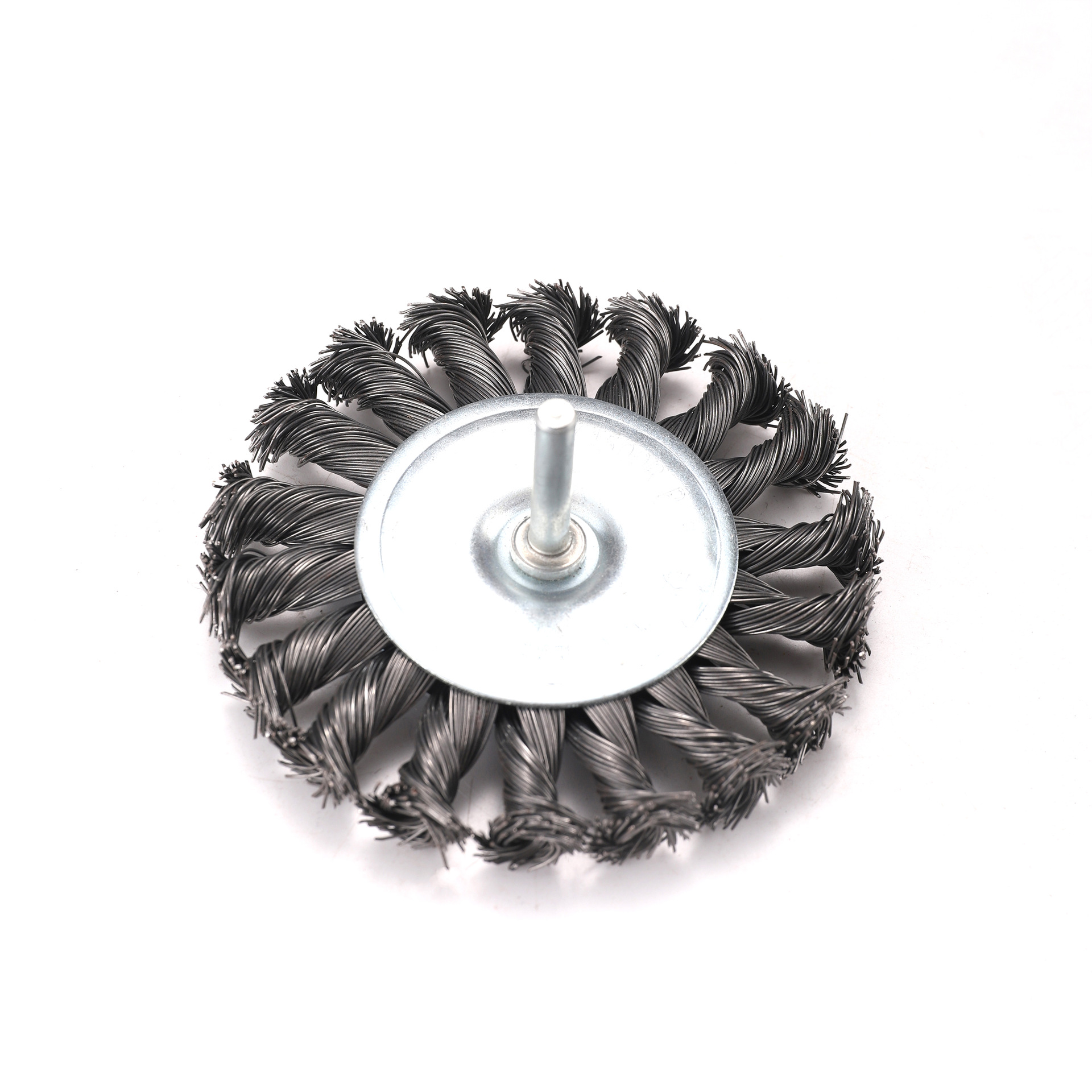 扭丝杆平杆碗钢丝刷手电钻手电磨专用除锈带柄刷