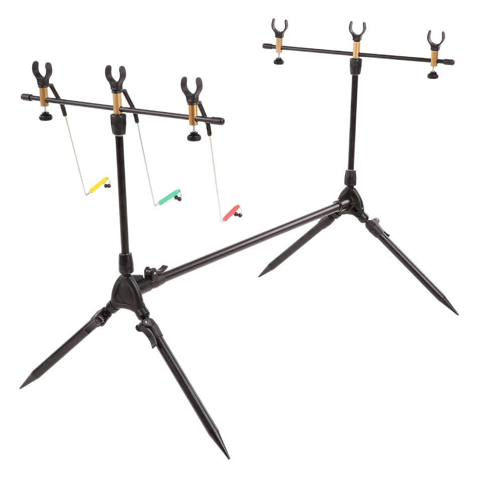 Spot fishing rod bracket fishing gear supplies battery Library fishing ground bracket aluminum alloy fishing bracket set