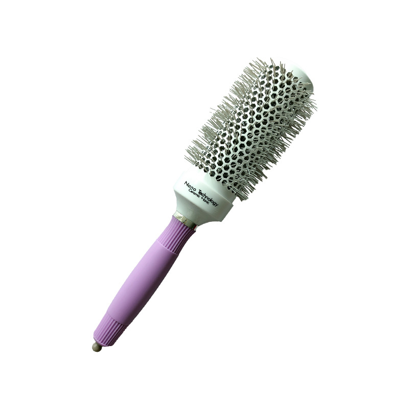 Tubo de aluminio de cerámica púrpura peine conducción de calor tubo de aluminio de aire peine panal peine rodillo peine rizador de pelo peine de modelado