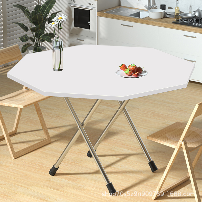 Mesa plegable simple mesa de comedor dormitorio plegable casa de alquiler mesa pequeña cabina de niñas