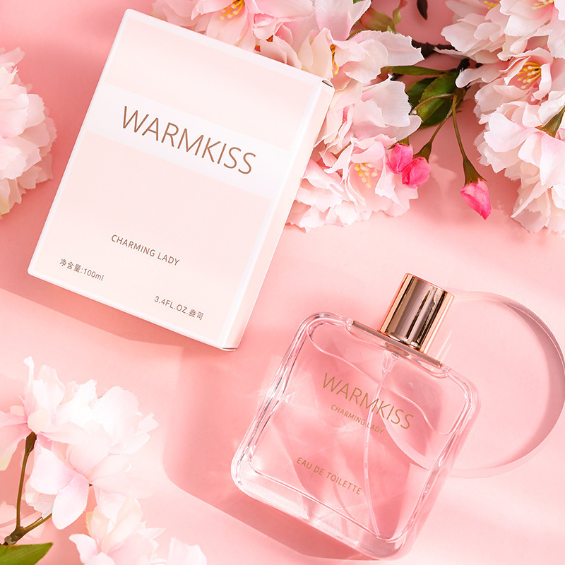 WARMKISS Ladies Charming Perfume para mujer de larga duración, fragancia ligera, fresca, flores y frutas, comercio exterior transfronterizo natural, venta al por mayor