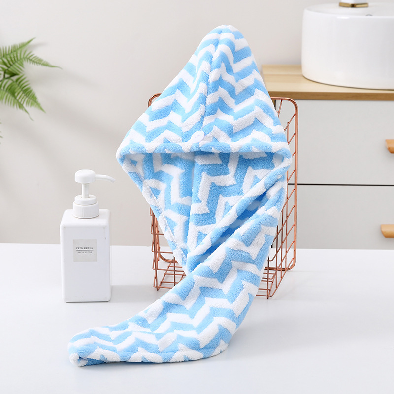 送料を追加、厚みのある高密度コーラルベルベットヘアドライキャップ、吸水性シャワーキャップ、エッジドヘアドライタオル、速乾ターバン卸売|undefined