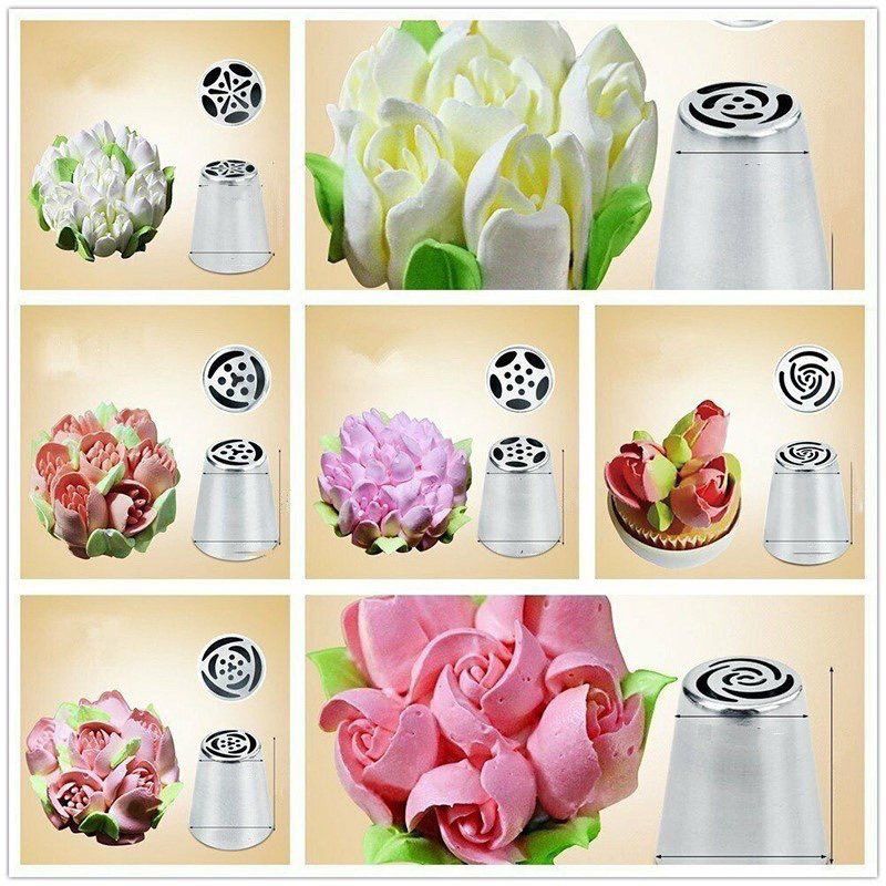 가성비 좋은 7종 세트(러시아 꽃입 7개)