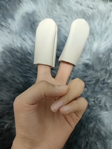 Handmade finger guard wool felt poke Leather thickened to protect fingers anti-thorn diy hand seam finger guard thimble